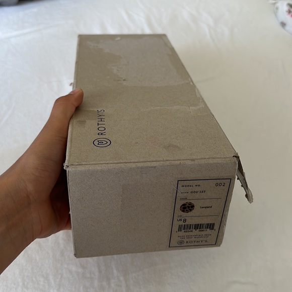 NWT Rothy’s The Point Leopard Flats - Picture 7 of 11